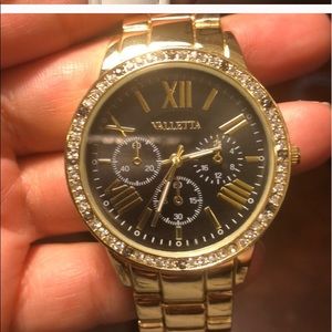 Gold watch by Valletta